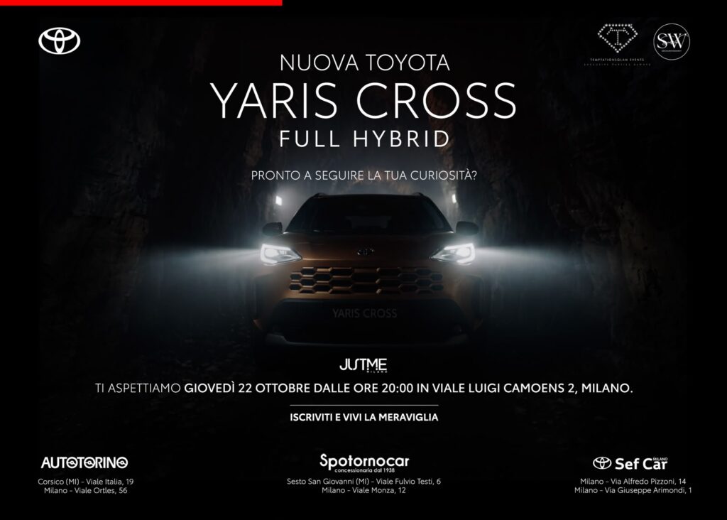 Toyota Yaris Cross just me milano ph press